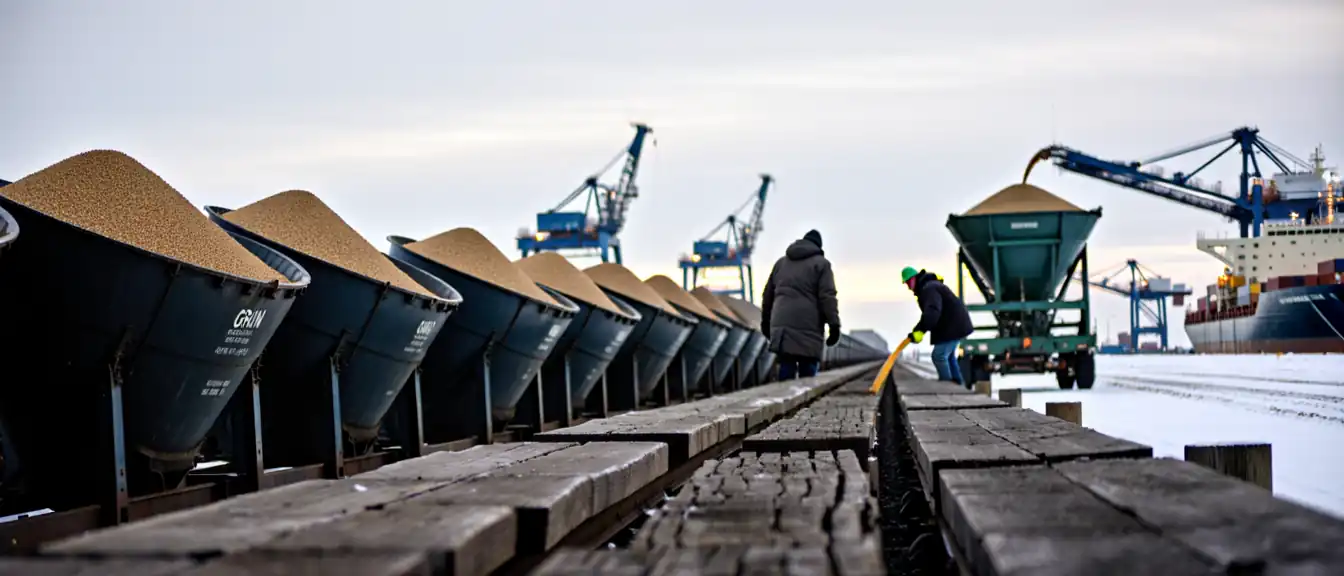 Мурманский морской торговый порт запустил новый логистический путь для поставок российского зерна