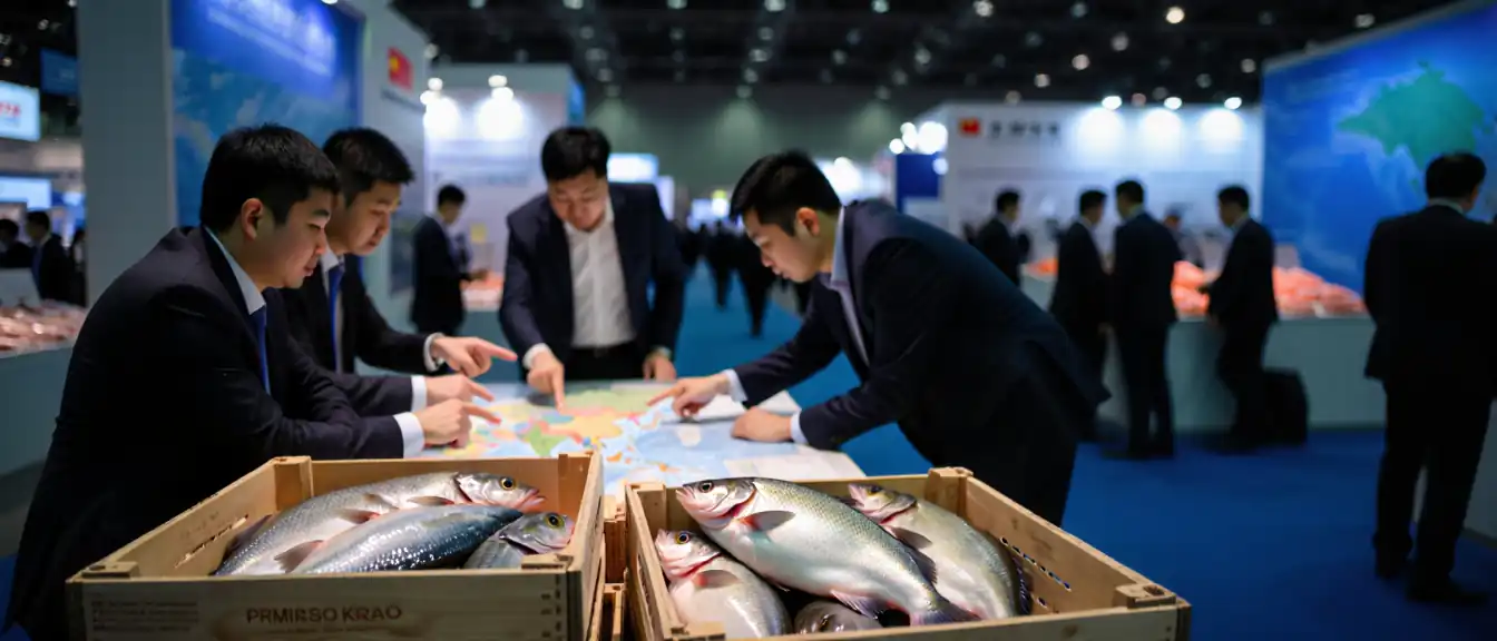 Приморские экспортеры морепродуктов нацелены на расширение прямых каналов сбыта на выставке China Fisheries & Seafood Expo 2026 в Циндао